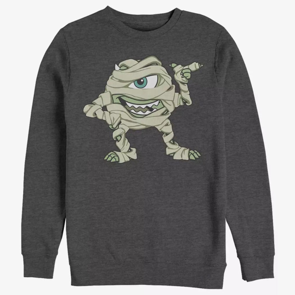 Disney Pixar Monsters University Mummy Mike Sweatshirt Size M